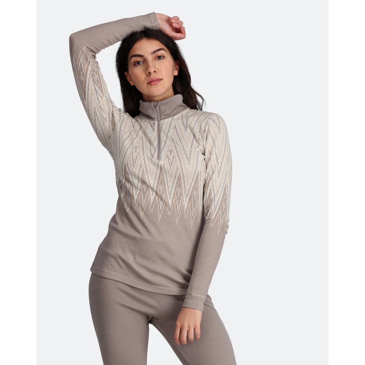 Kari Traa Juliane 220g Wool Half Zip Womens | Christy Sports